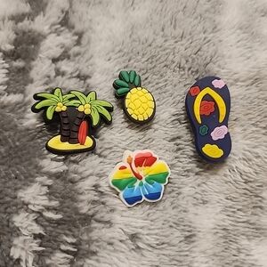 Shoe Charms (Crocs) - Tropical Set